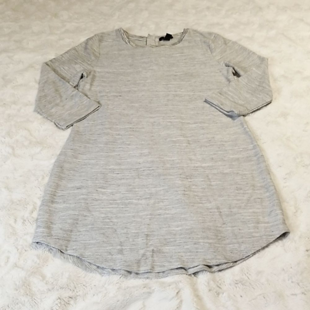 Gap Shirt Dress Womens Size Medium Gray Cotton Blend Relaxed Comfort Lounge